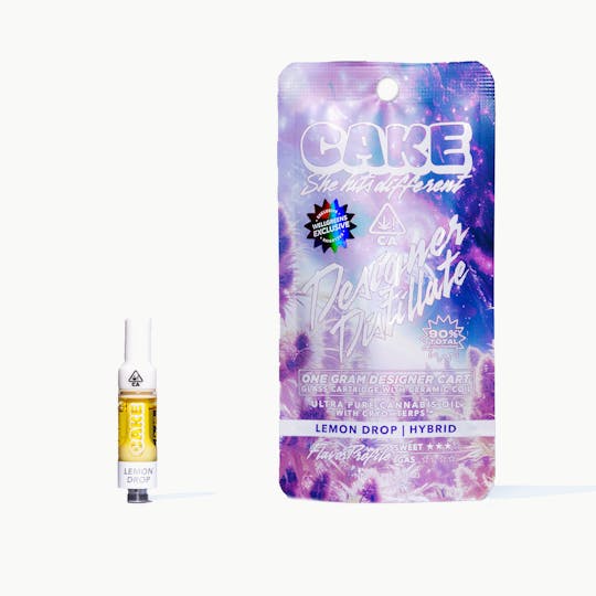 CAKE she hits different - Lemon Drop - 1g - Hybrid - Cartridge - 1
