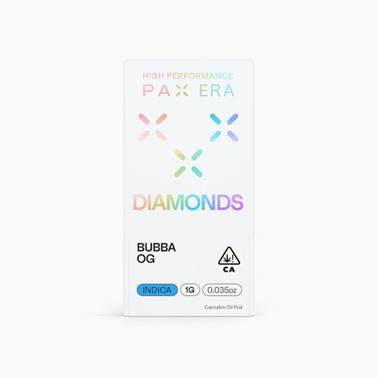 PAX - Diamonds - Bubba OG 1g - 1