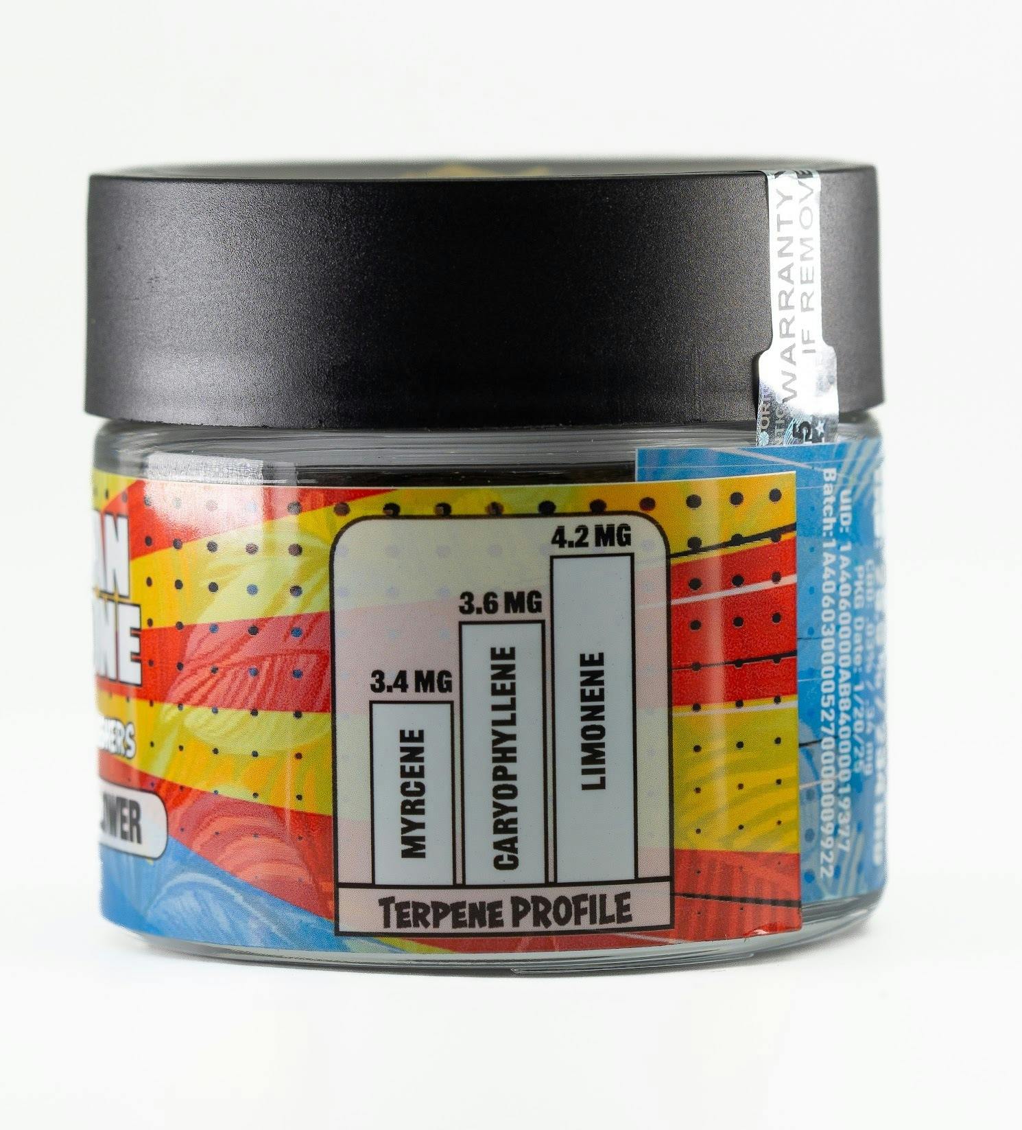 Zanna - HAWAIIAN SNOWCONE 3.5G BIGS - GLASS JAR - 1