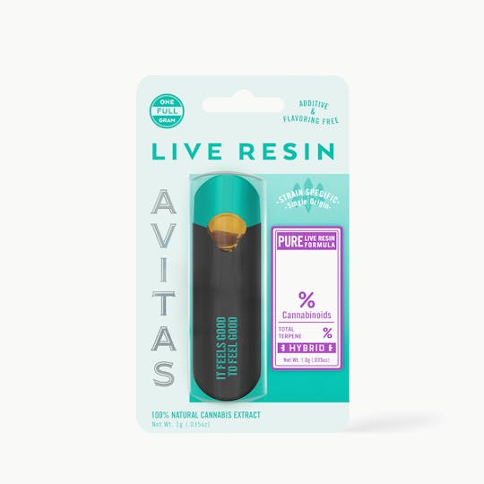 Avitas - White Gummy Pure Live Resin All In One 1g - 1