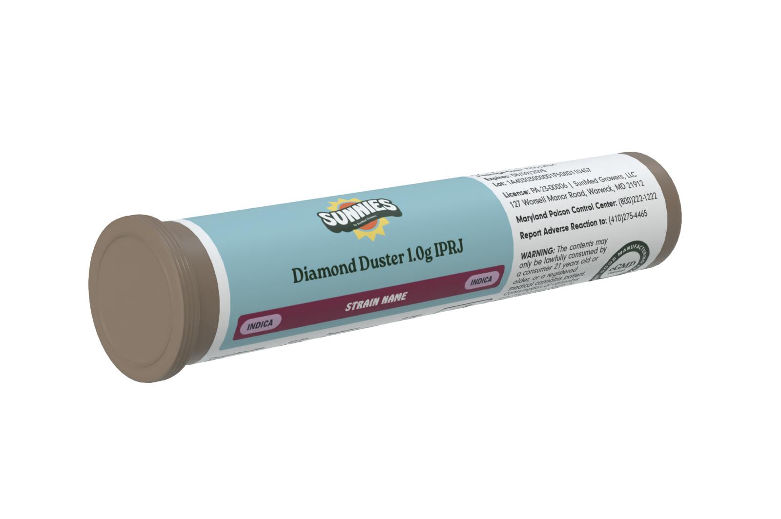 SunMed Growers - KMAC Diamond Duster Infused Pre Roll 1.0g - 1