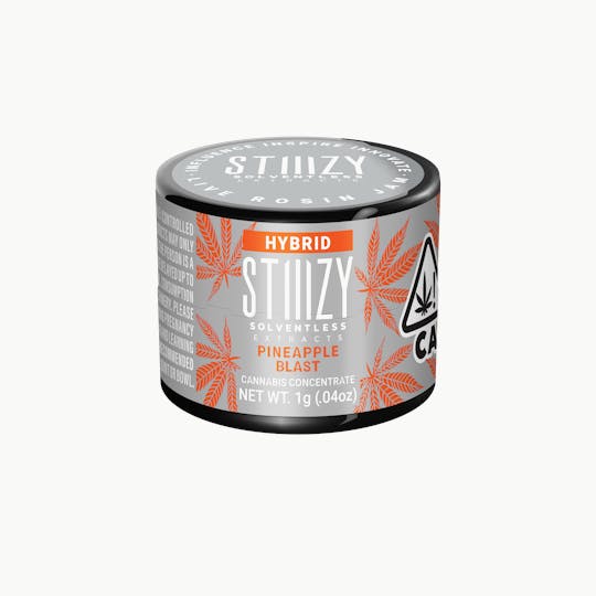 STIIIZY - - PINEAPPLE BLAST - Live Rosin Jam 1G - 1