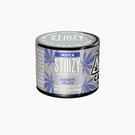 STIIIZY - - BISCOTTI GELATO - Live Rosin Jam 1G - 1