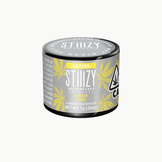 STIIIZY - - LEMON CAKE - Live Rosin Jam 1G - 1