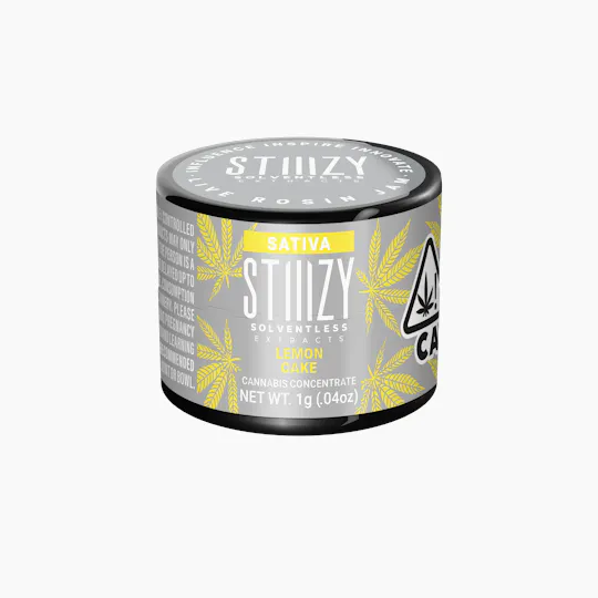 STIIIZY - - LEMON CAKE - Live Rosin Jam 1G - 1