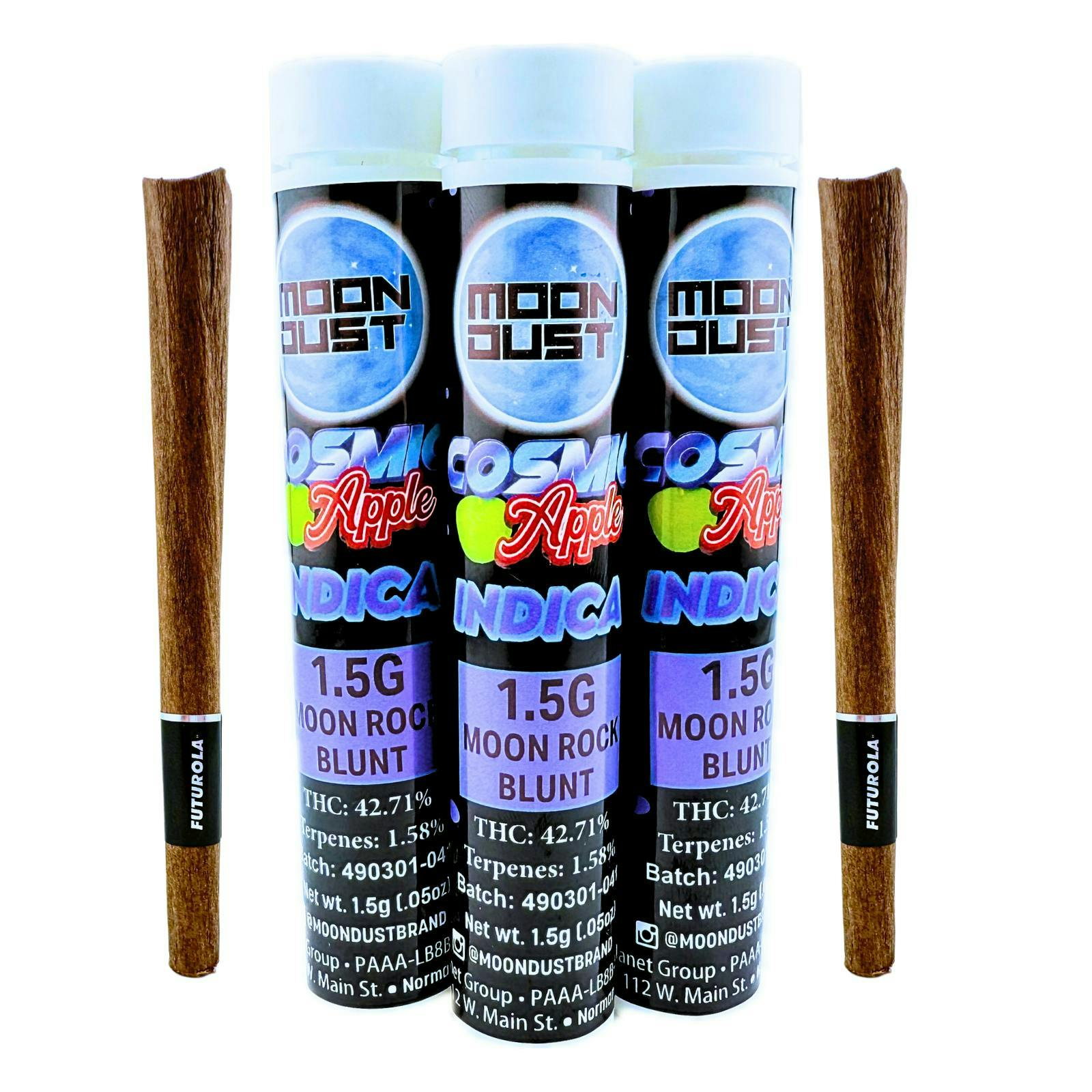 MOON DUST - Moon Rock | Cosmic Apple | Infused Blunt | 1.5g - 1