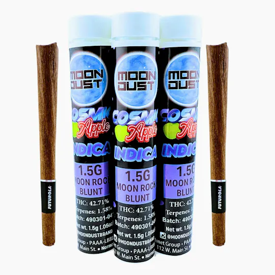 MOON DUST - Moon Rock | Cosmic Apple | Infused Blunt | 1.5g - 1
