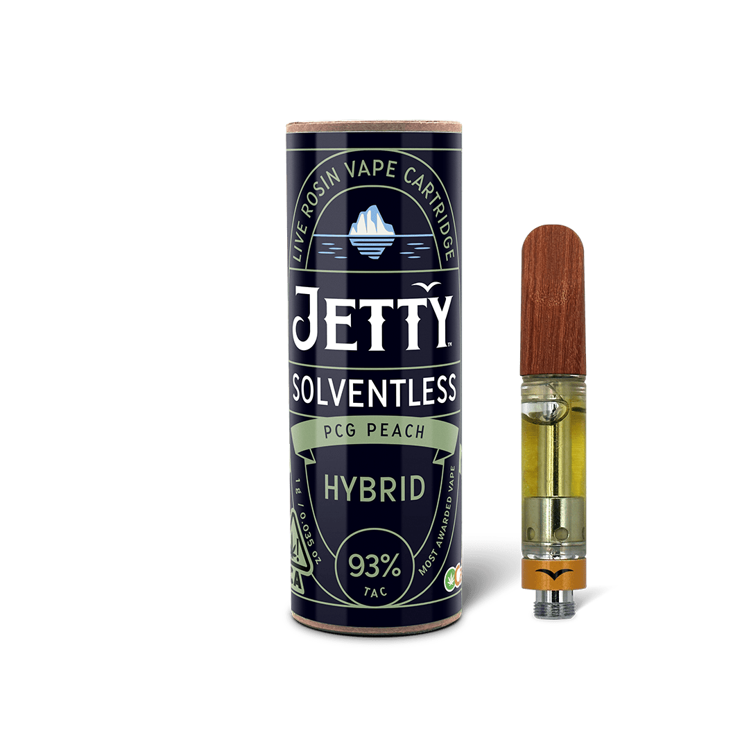 Jetty Extracts - PCG Peach | Live Rosin Cartridge | 1g - 1