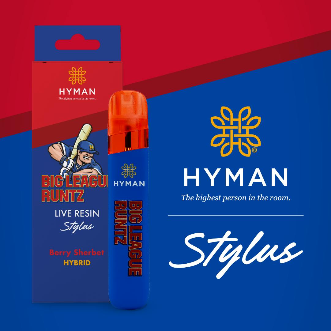 HYMAN - Big League Runtz | 1G LIVE RESIN DISPOSABLE | HYMAN | REC - 1