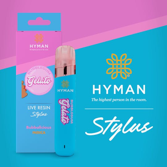 HYMAN - Bubblegum Gelato | 1G LIVE RESIN DISPOSABLE | HYMAN | REC - 1