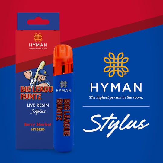 HYMAN - Big League Runtz | 1G LIVE RESIN DISPOSABLE | HYMAN | MED - 1