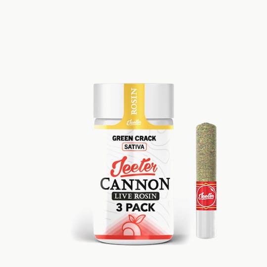 Jeeter - Jeeter Cannon Live Rosin - 3 Pack - Green Crack - 1