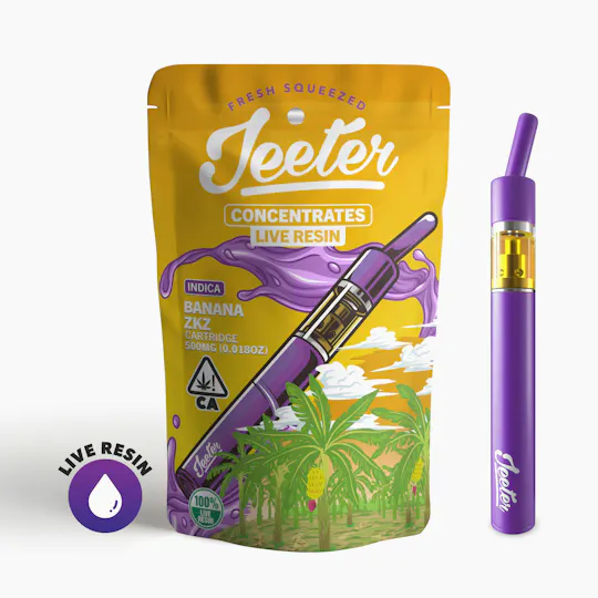 Jeeter - Jeeter | Banana ZKZ | Live Resin Straw Disposable | 0.5g - 1