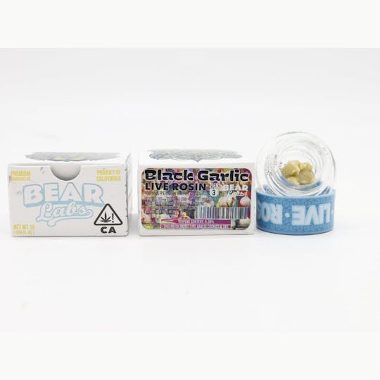Bear Labs - Black Garlic T3 Live Rosin - 1g - 1