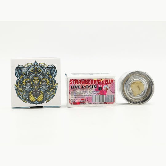 Bear Labs - Strawberry Jelly T1 Live Rosin - 1g - 1