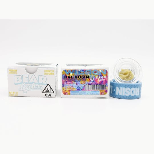 Bear Labs - BP Wilson T3 Live Rosin - 1g - 1