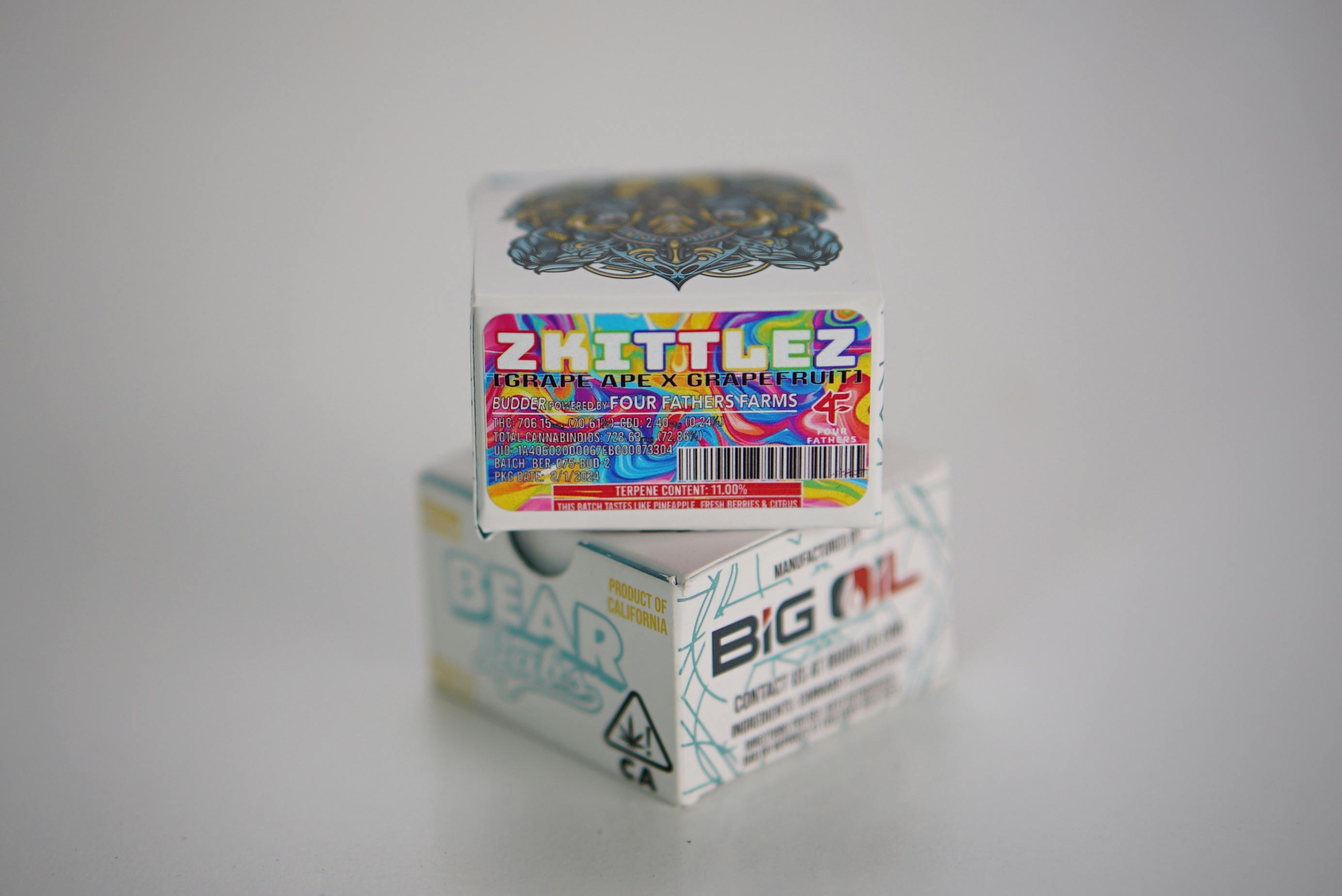 Bear Labs - BEAR Labs - Zkittlez - Tier 2 Live Resin Budder - 1