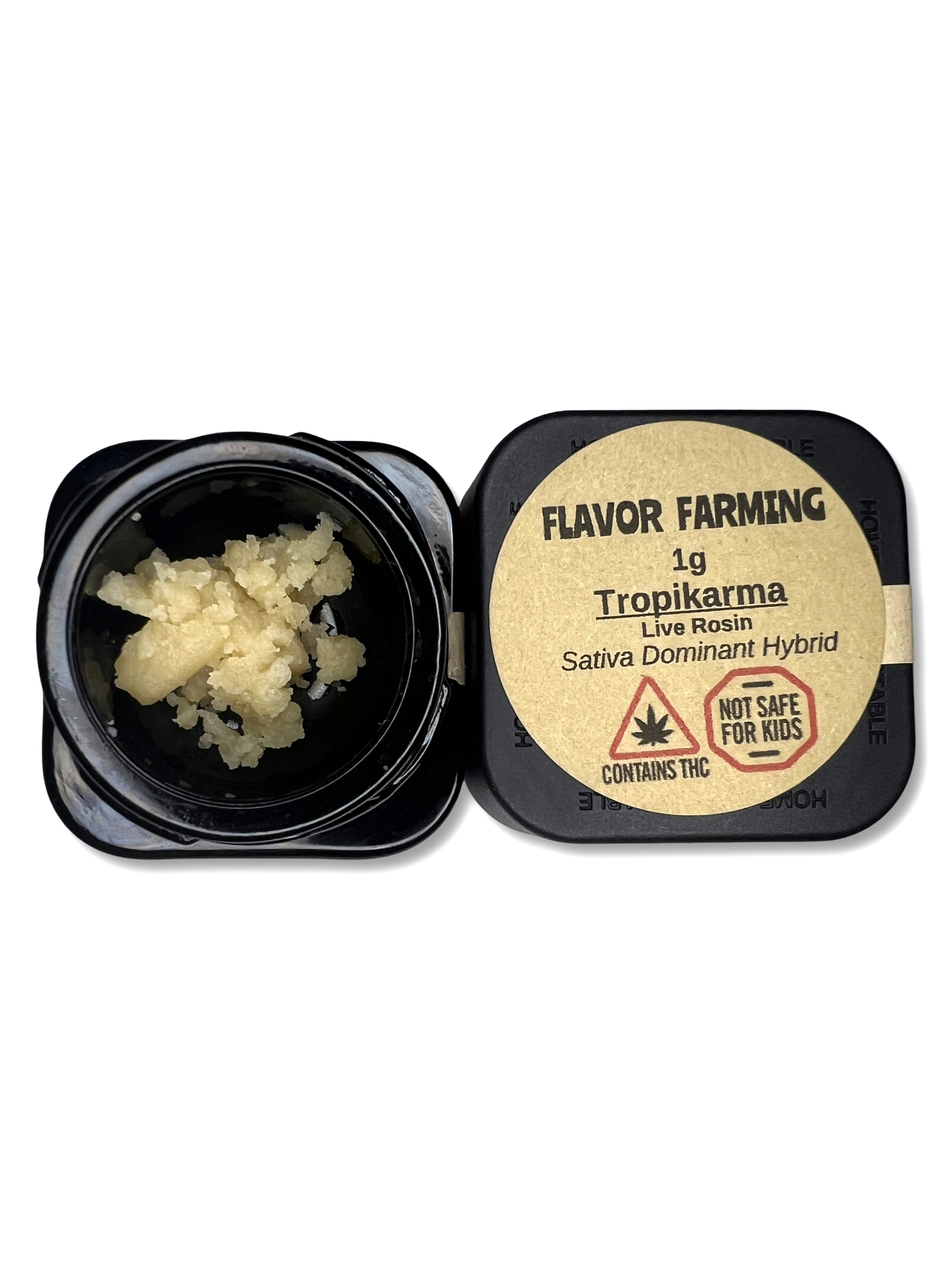 Indico - Tropikarma Live Rosin - Flavor Farming - 1