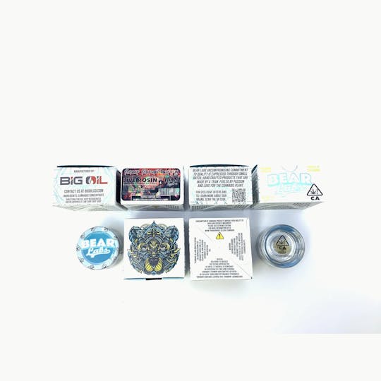 Bear Labs - Sour Strawberry T4 Live Rosin - 1g - 1