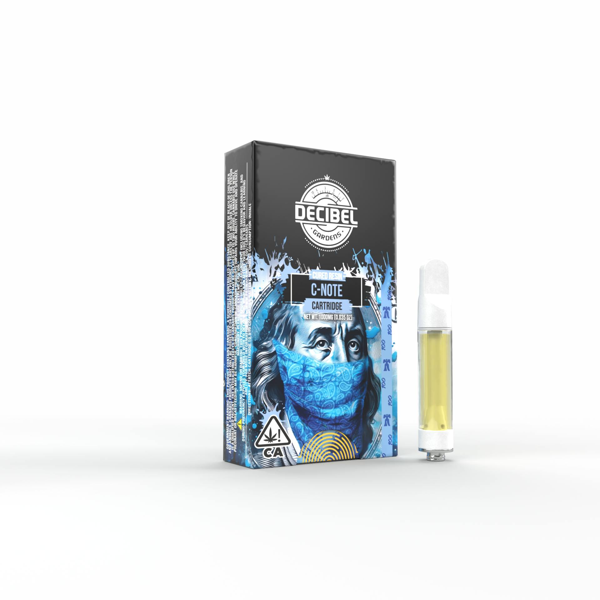 Decibel Gardens - C-Note | Resin Cartridge | 1g - 1