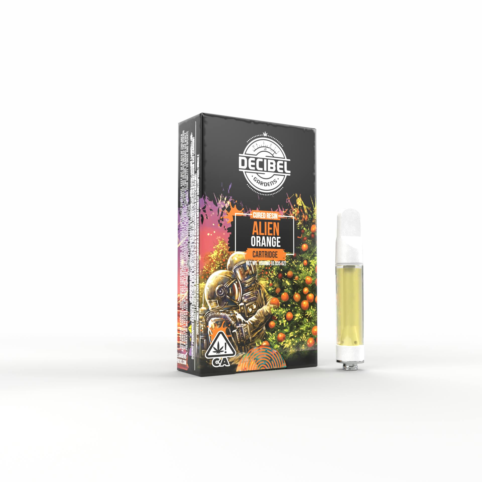 Decibel Gardens - Alien Orange | Resin Cartridge | 1g - 1
