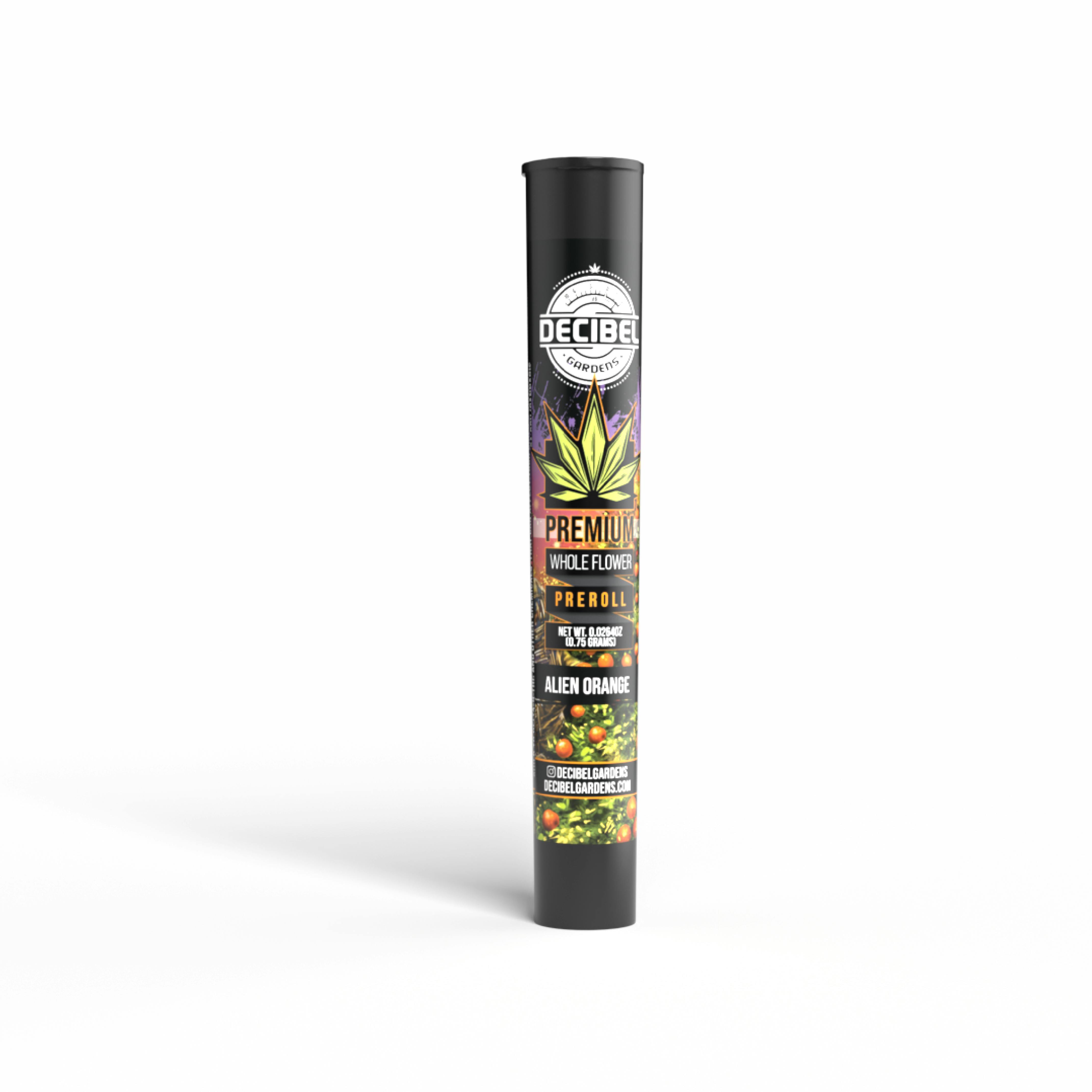 Decibel Gardens - Alien Orange | Joint | 0.75g - 1