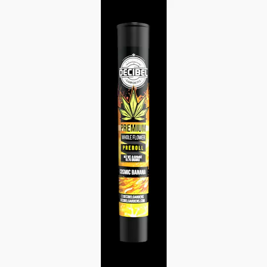 Decibel Gardens - Cosmic Banana | Pre Roll | 0.75g - 1