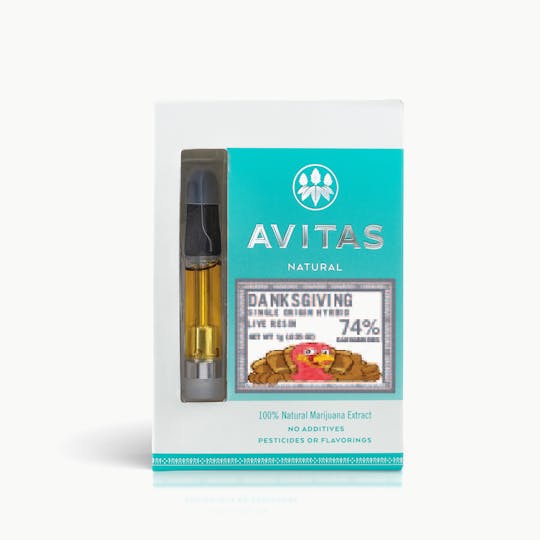 Avitas - Danksgiving Live Resin Cartridge 1g - 1