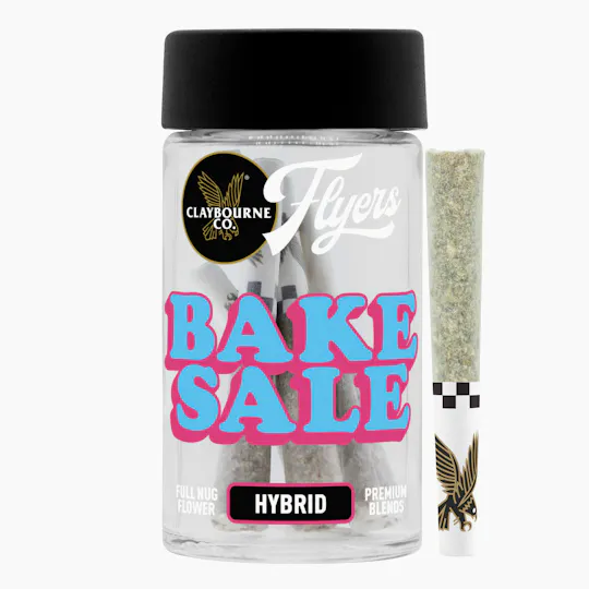 Claybourne Co. - Bake Sale Hybrid (3.5g) - Flyers Blends Pre-Rolls - 1