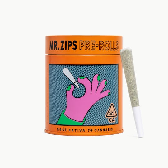 MR. ZIPS - MR. ZIPS | Illemonati | 7.0g Regular Pack Prerolls - 1
