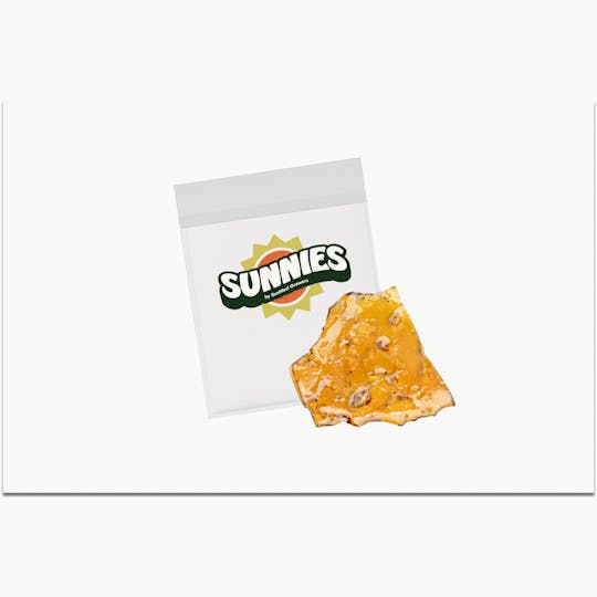 SunMed Growers - Black Cherry Gelato Cured Resin Shatter 1.0g - 1