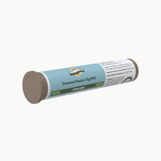 SunMed Growers - Strawberry Candy #4 Diamond Duster Infused Pre Roll 1.0g - 1
