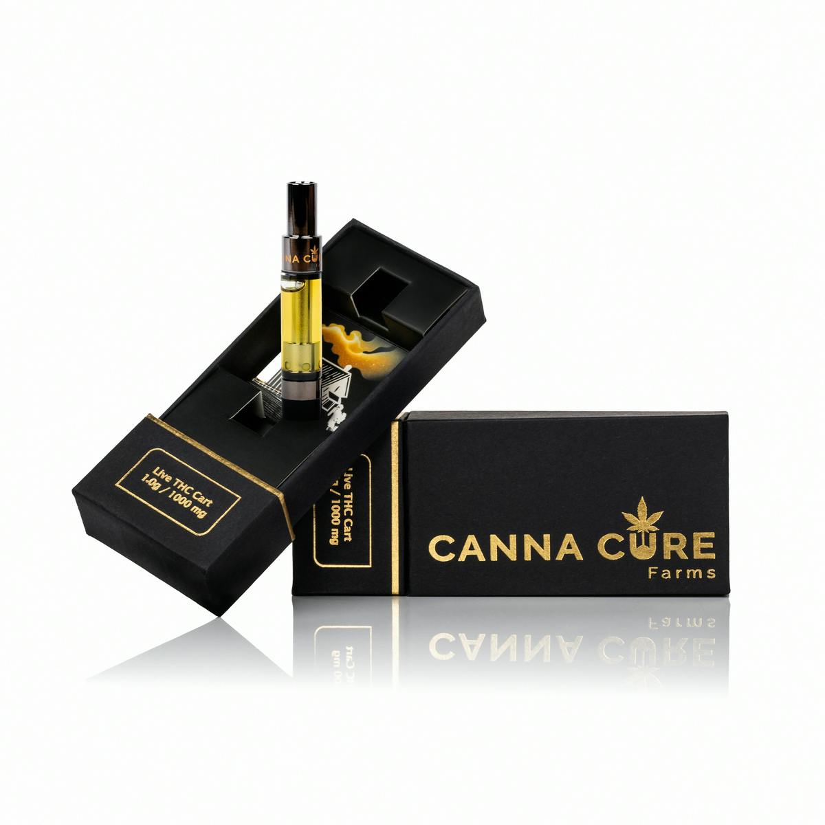Canna Cure Farms LLC - Kush Mintz - 1g Cartridge - 1