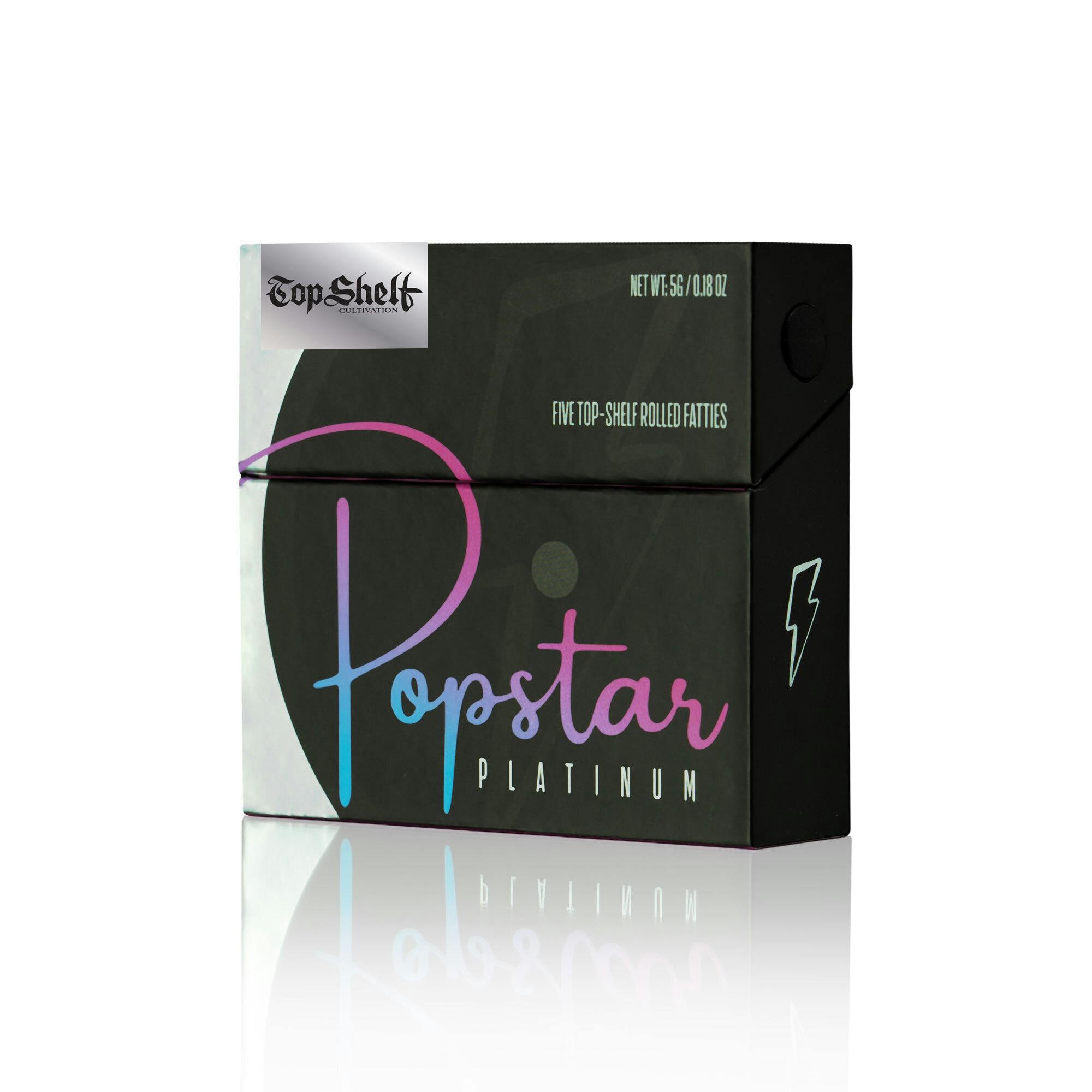 Rockstar Cannabis - Popstar Platinum | 5g | 5pk | Top Shelf Cultivation Whoa-Si-Whoa - 1