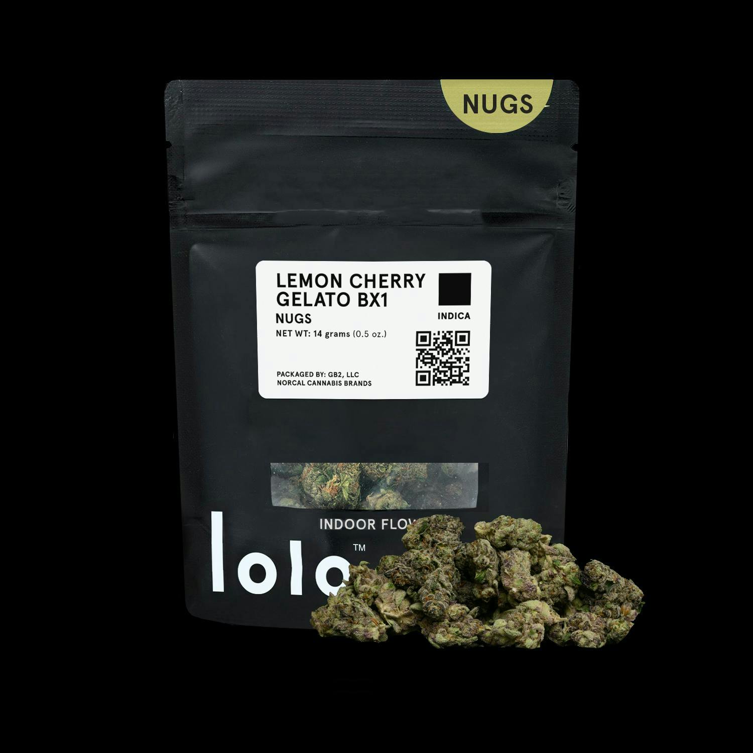 lolo - lolo | Lemon Cherry Gelato B+1 | Indoor Nugs | 14g - 1