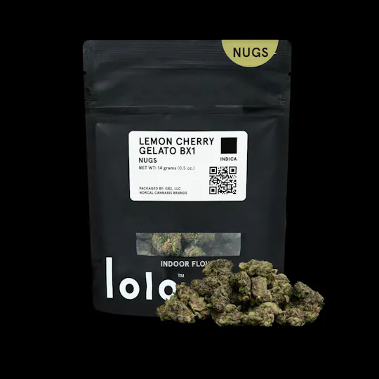 lolo - lolo | Lemon Cherry Gelato B+1 | Indoor Nugs | 14g - 1