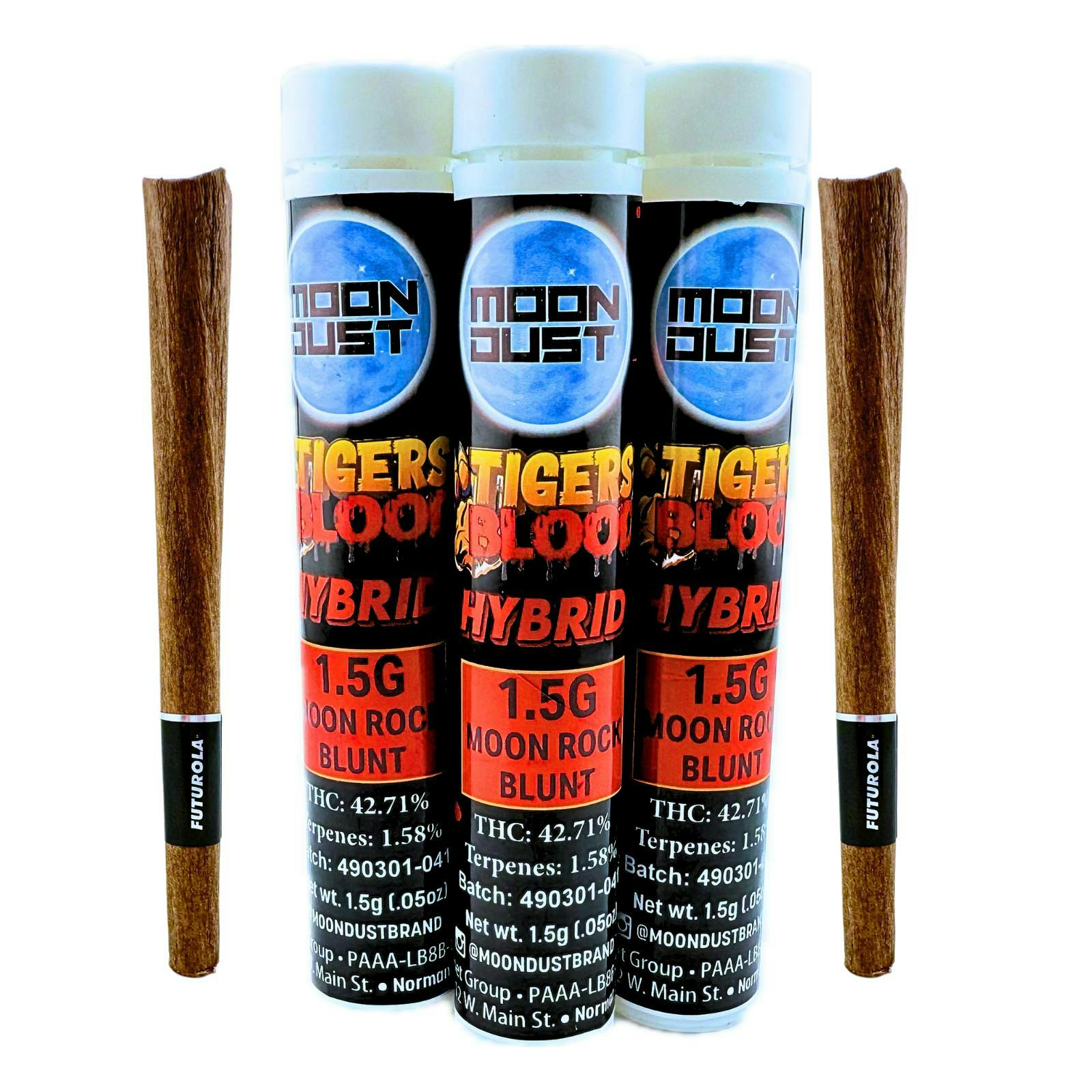 MOON DUST - Moon Rock | Tigers Blood | Infused Blunt | 1.5g - 1