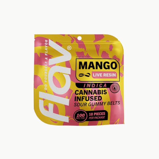 Flav - Live Resin Mango Belt - 100mg - 1