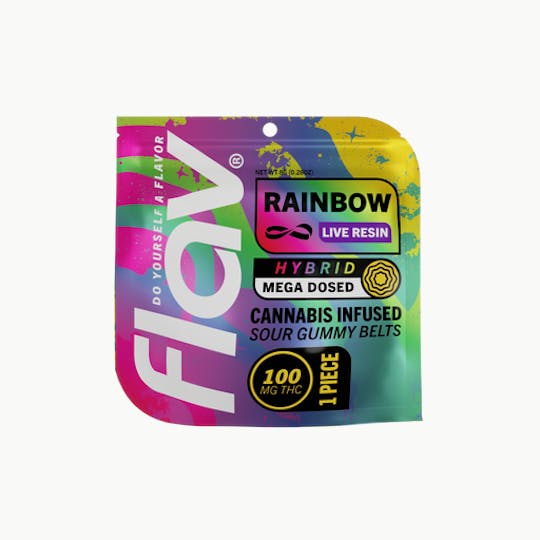 Flav - Rainbow Belts - Megadose 100mg | 1 pack | 100mg - 1
