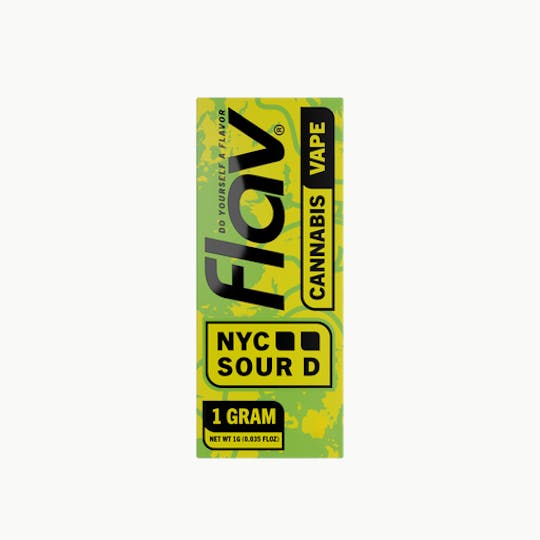 Flav - NYC Sour D - Premium Oil - Disposable | 1G - 1