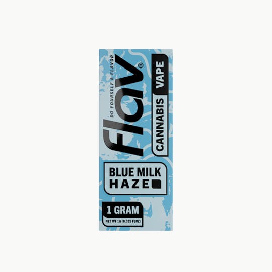 Flav - Blue Milk Haze - Premium Oil - Disposable | 1G - 1