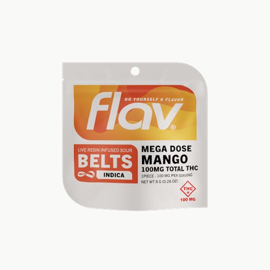 Flav - Mango Belts - Megadose 100mg | 1 pack | 100mg - 1
