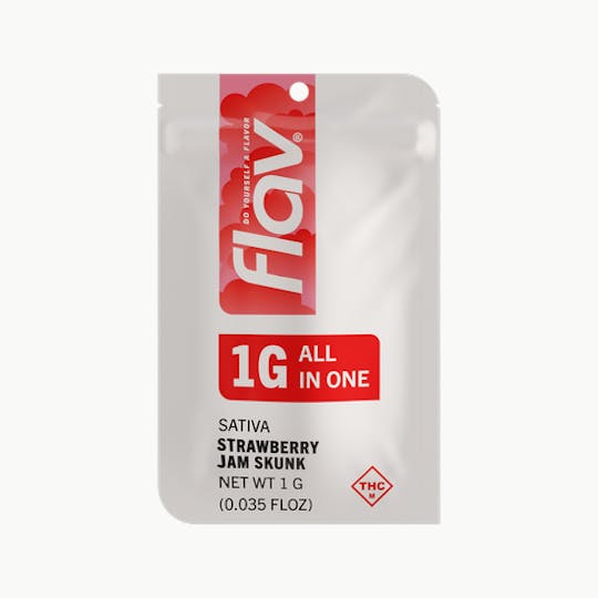 Flav - Strawberry Jam Skunk- Premium Oil - Disposable | 1G - 1