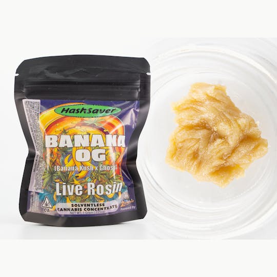 Zanna - Banana OG 1G-Live Rosin - 1