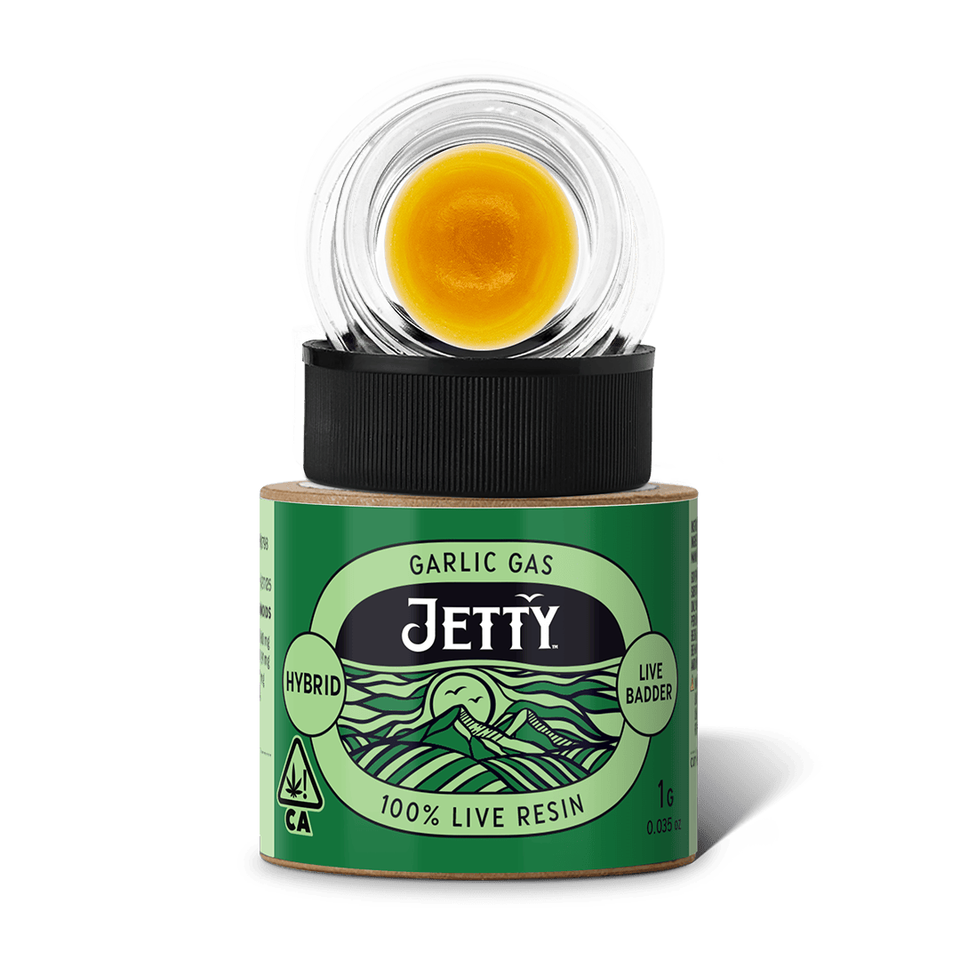 Jetty Extracts - Garlic Gas | Live Badder | 1g - 1