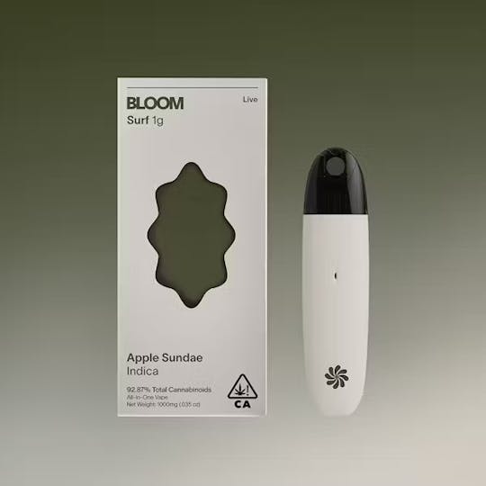 BLOOM - Bloom Live Surf All-In-One 1000mg | Apple Sundae - 1