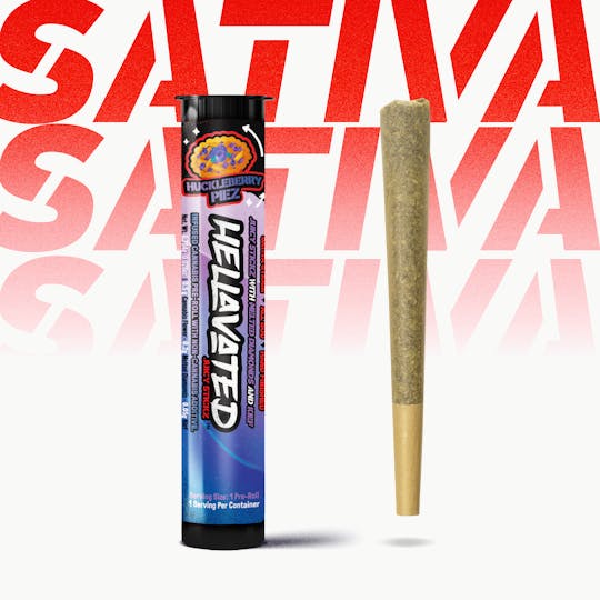 Hellavated - Huckleberry Piez Baked Goodiez Juicy Stickz .75g - 1