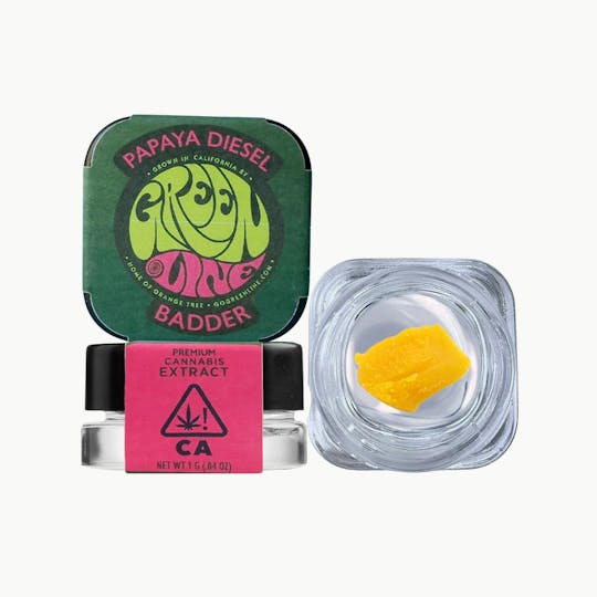Greenline - Papaya Diesel - Badder - Extract - Hybrid - 1g - 1