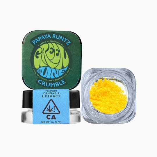 Greenline - Papaya Runtz - Crumble - Extract - Hybrid - 1g - 1