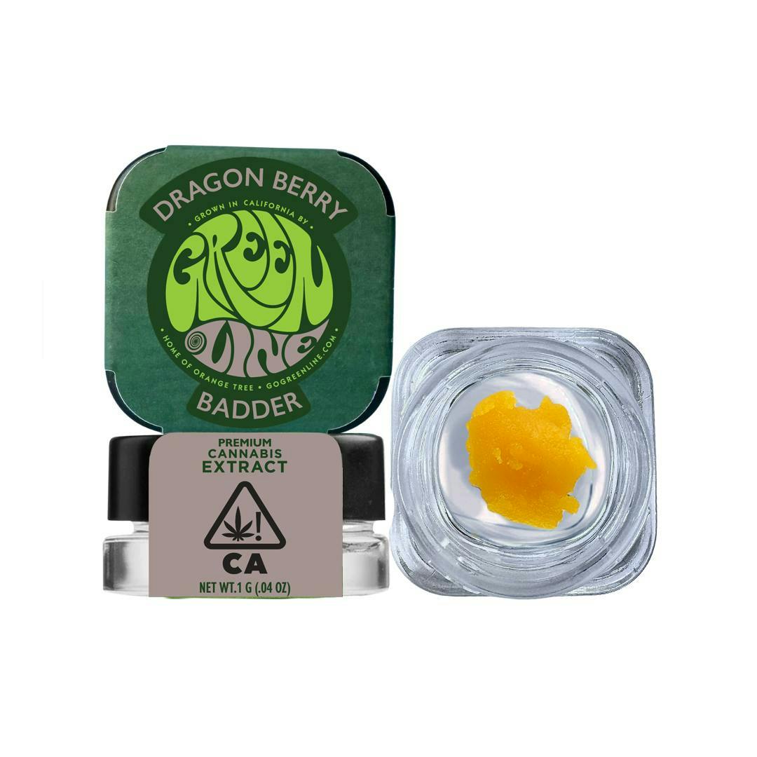 Greenline - Dragon Berry - Badder - Extract - Hybrid - 1g - 1